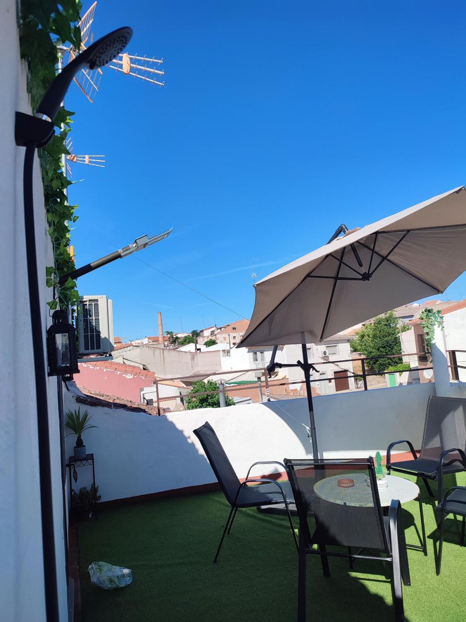 Апартаменты Casa Luzon, Terraza-Solarium Con Ducha Y Salon Rustico Villarejo de Salvanes Экстерьер фото